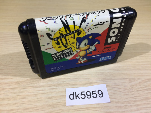 DK5959 Sonic The Hedgehog Mega Drive Genesis Japan