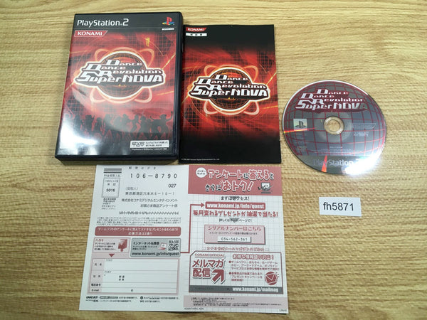FH5871 Dance Dance Revolution Super Nova PS2 Japan