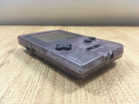 KH5835 Tested Working - GameBoy Pocket Clear Purple Game Boy Console Japan