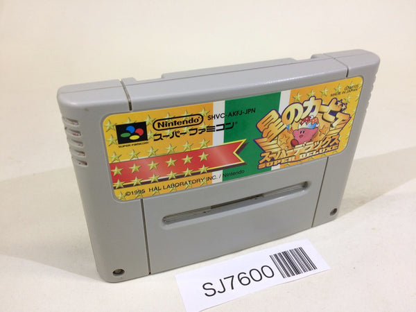 SJ7600 Kirby Super Deluxe Star Kirby's Fun Pak SNES Super Famicom Japan