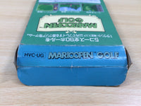 UE7987 Mario Open Golf BOXED NES Famicom Japan