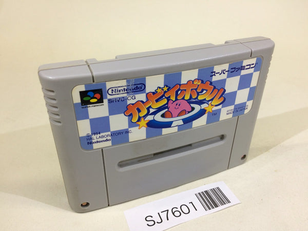 SJ7601 Kirby Bowl Kirby's Dream Course SNES Super Famicom Japan