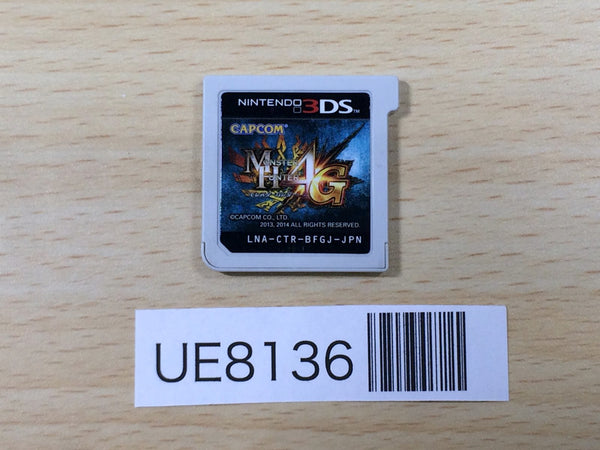 UE8136 MONSTER HUNTER 4 Nintendo 3DS Japan
