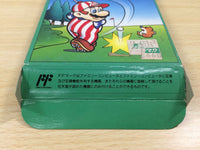 UE7987 Mario Open Golf BOXED NES Famicom Japan