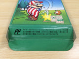 UE7987 Mario Open Golf BOXED NES Famicom Japan