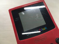 LG1939 Not Working GameBoy Color Red Game Boy Console Japan