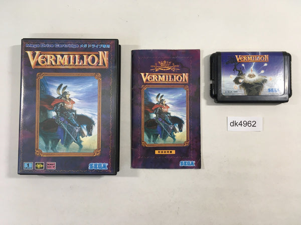 DK4962 Vermilion BOXED Mega Drive Genesis Japan
