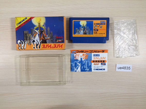 UE4835 Spy vs. Spy BOXED NES Famicom Japan