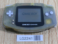 LG2241 Plz Read Item Condi GameBoy Advance Milky Blue Game Boy Console Japan