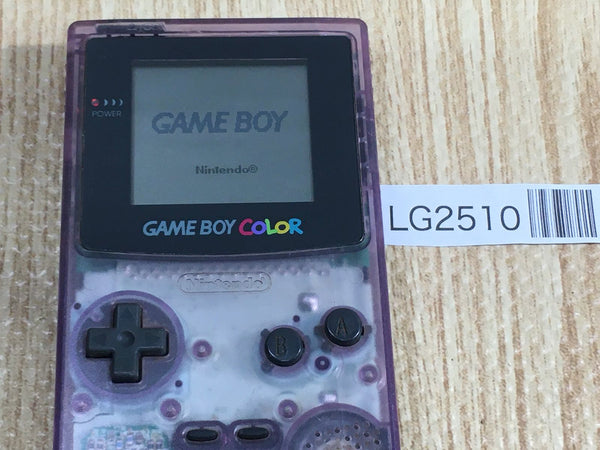 LG2510 GameBoy Color Clear Purple Game Boy Console Japan