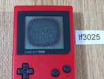 lf3025 Plz Read Item Condi GameBoy Pocket Red Game Boy Console Japan