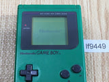 LF9449 With Defects - GameBoy Bros. Green Game Boy Console Japan