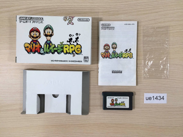 ue1434 Mario & Luigi RPG BOXED GameBoy Advance Japan