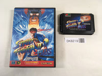 DK8219 Street Fighter II' Plus Champion Edition BOXED Mega Drive Genesis Japan