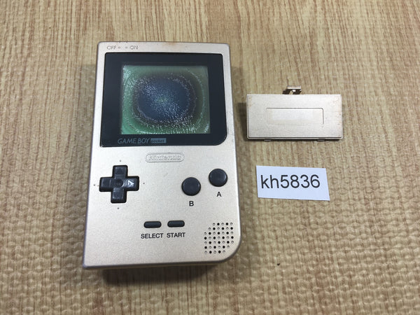 KH5836 Not Working - GameBoy Pocket Gold Game Boy Console Japan
