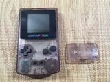KH6302 Plz Read Item Condi GameBoy Color Clear Purple Game Boy Console Japan