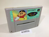 Crayon Shinchan Arashi wo Yobu Enji SNES Super Famicom Japan - SI3852