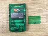 GameBoy Color Clear Green Limited Game Boy Console Japan - Tested Working LC3237