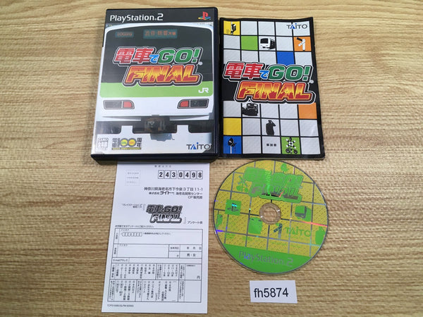 FH5874 Densha Let's Go by Train! PS2 Japan