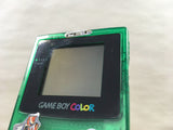 GameBoy Color Clear Green Limited Game Boy Console Japan - Tested Working LC3237