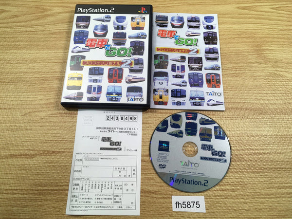 FH5875 Densha Let's Go by Train! PS2 Japan