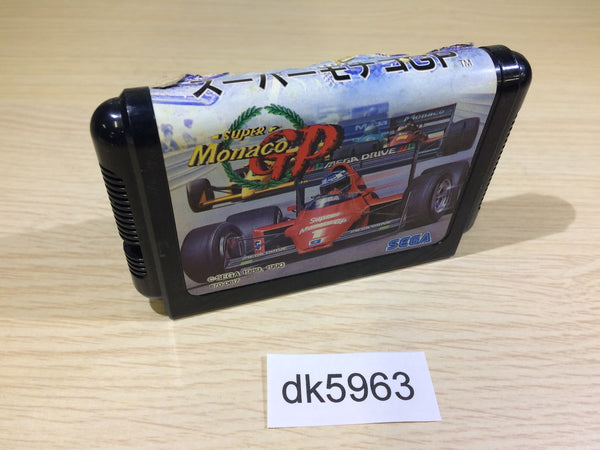 DK5963 Super Monaco GP Mega Drive Genesis Japan