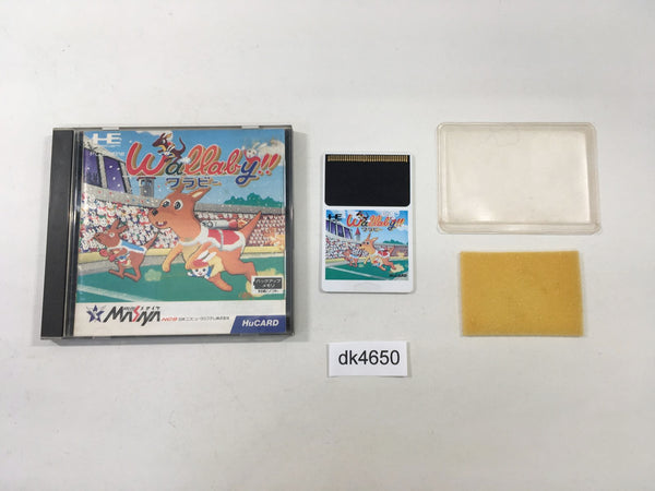 DK4650 Wallaby!! BOXED PC Engine Japan