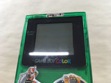 GameBoy Color Clear Green Limited Game Boy Console Japan - Tested Working LC3237
