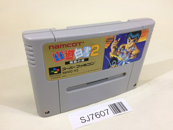 SJ7607 Yu Yu Hakusho 2 SNES Super Famicom Japan