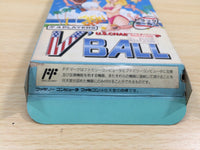 UE6042 U.S. Championship V' Ball Valley BOXED NES Famicom Japan