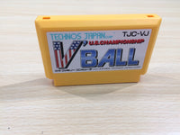 UE6042 U.S. Championship V' Ball Valley BOXED NES Famicom Japan