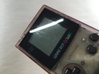 KH6302 Plz Read Item Condi GameBoy Color Clear Purple Game Boy Console Japan