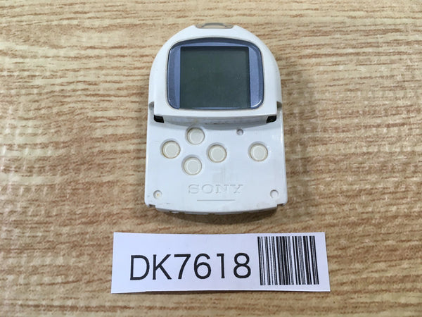 DK7618 Tested Working - Pocket Station White Console PS1 PS2 Japan