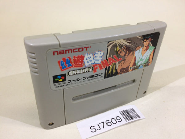 SJ7609 Yu Yu Hakusho Final Makai Saikyou Retsuden SNES Super Famicom Japan