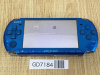GD7184 No Battery PSP-3000 VIBRANT BLUE SONY PSP Console
