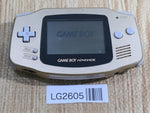 LG2605 Plz Read Item Condi GameBoy Advance Gold Game Boy Console Japan