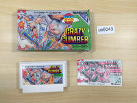 UE6043 Crazy Climber BOXED NES Famicom Japan