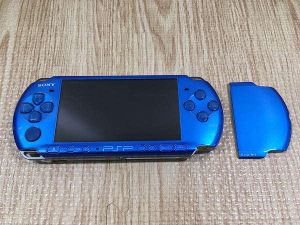 GD7184 No Battery PSP-3000 VIBRANT BLUE SONY PSP Console