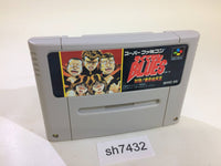 sh7432 Rokudenashi Blues Taiketsu! Tokyo Shitennou SNES Super Famicom Japan