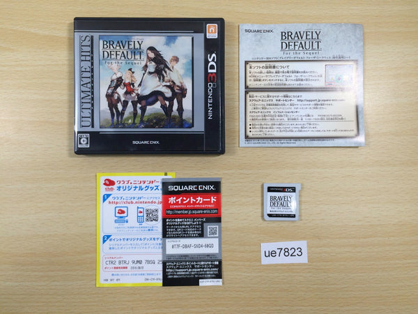 ue7823 BRAVELY DEFAULT For the Sequel BOXED Nintendo 3DS Japan