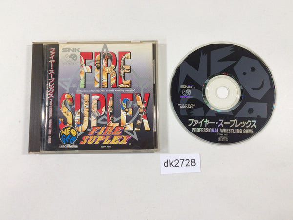 DK2728 Fire Suplex NEO GEO CD Japan