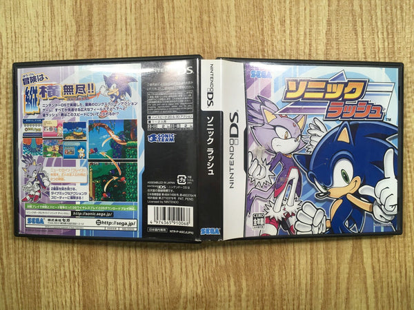 ニンテンドーDS 、PS ソフト Sonic Rush BOXED Nintendo DS Japan - FH5384 – J4U.co.jp