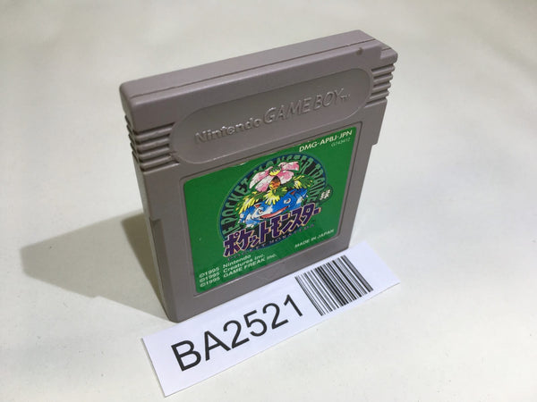 ポケットモンスター 緑 BA2521 Pokemon Green GameBoy Game Boy Japan – J4U.co.jp