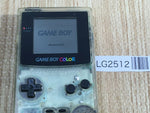 LG2512 Plz Read Item Condi GameBoy Color Clear Game Boy Console Japan