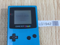 LG1942 Plz Read Item Condi GameBoy Color Blue Game Boy Console Japan