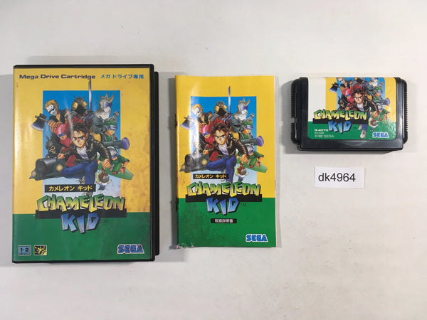 DK4964 Chameleon Kid BOXED Mega Drive Genesis Japan