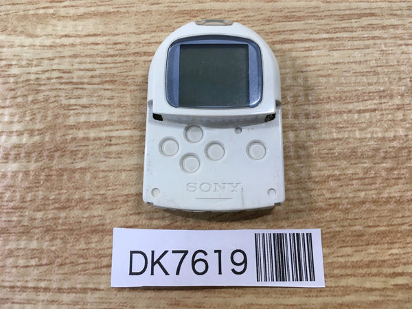 DK7619 Tested Working - Pocket Station White Console PS1 PS2 Japan