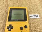 KH5838 With Defects - GameBoy Pocket Yellow Game Boy Console Japan