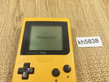 KH5838 With Defects - GameBoy Pocket Yellow Game Boy Console Japan