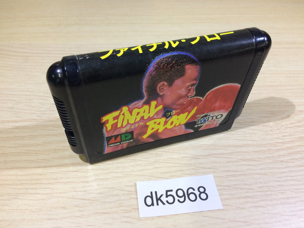 DK5968 Final Blow Mega Drive Genesis Japan